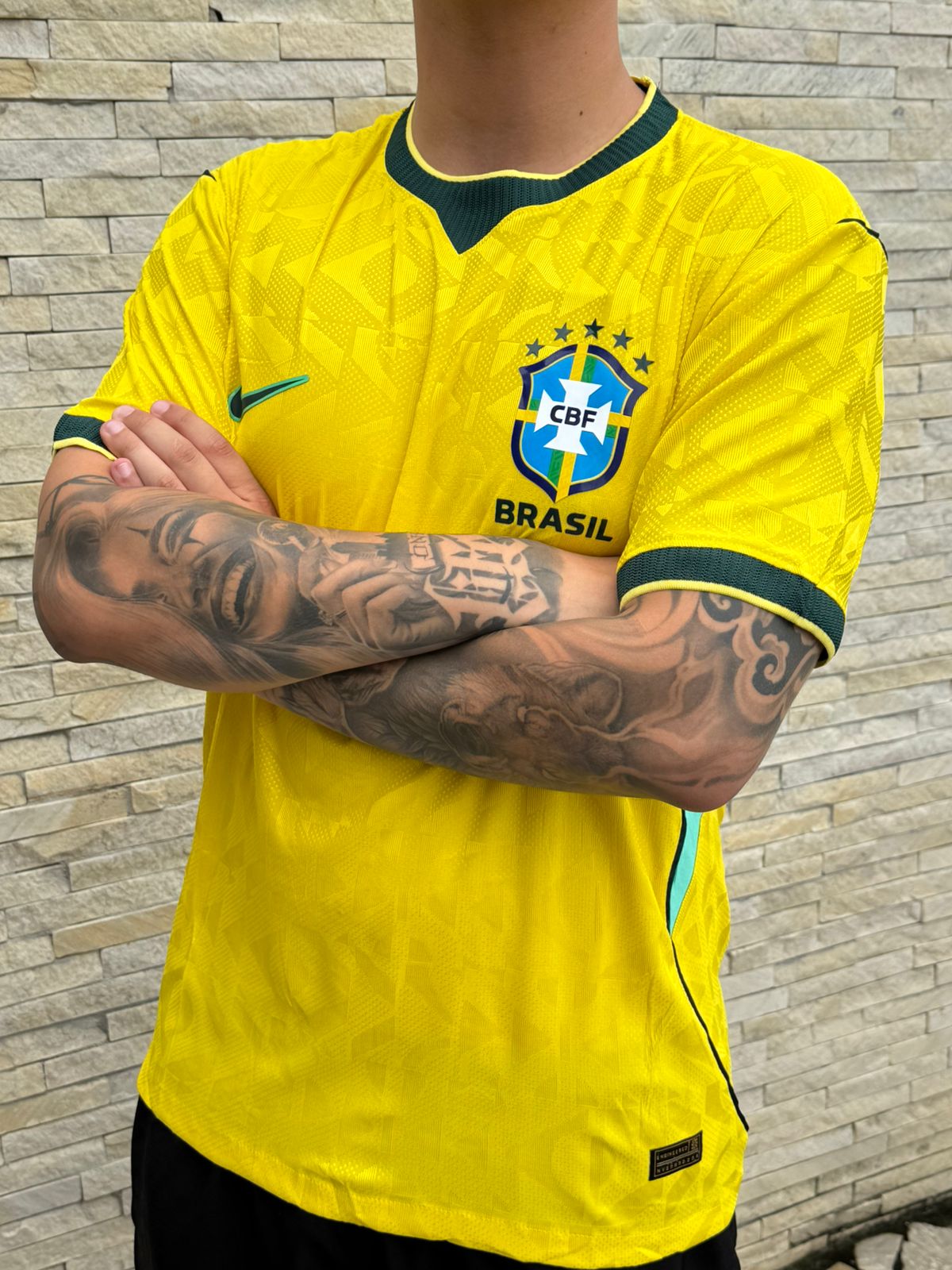 Camisa Seleção Brasil I 2026 Jogador Nike Masculina - Amarela